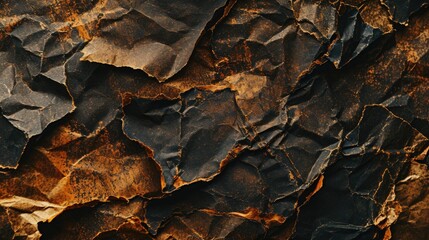 Aufkleber - A close-up shot of a piece of rock. Can be used for geological studies or as a background texture