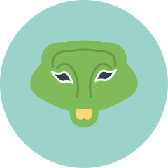 Sticker - Crocodile Icon