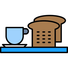 Sticker - Breakfast Icon