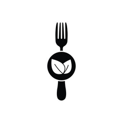 Wall Mural - Vegetarian food icon vegan food icon vector 