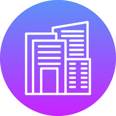 Sticker - Skyline Icon