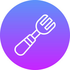 Sticker - Fork Icon