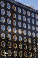 Wall Mural - Circular windows of a building