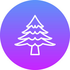 Sticker - Pine Tree Icon