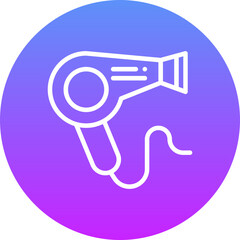 Canvas Print - Hair Dryer Icon