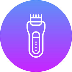 Sticker - Electric Shaver Icon