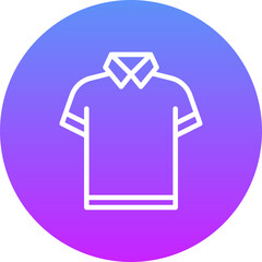 Canvas Print - Polo Shirt Icon