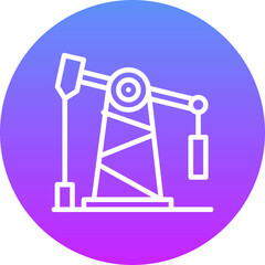 Sticker - Oil Refinery Icon