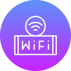 Poster - Wifi Connection Icon