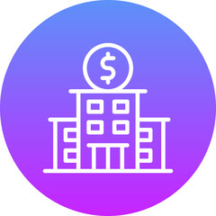 Sticker - Hotel Cost Icon