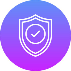 Sticker - Security Shield Icon