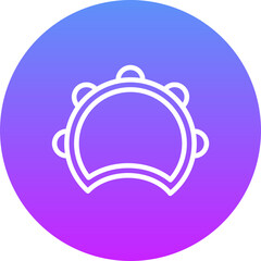 Sticker - Tambourine Icon