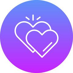 Poster - Hearts Icon