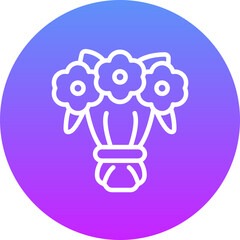 Sticker - Flower Bouquet Icon