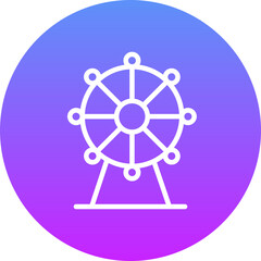 Poster - Ferris Wheel Icon