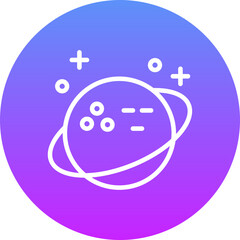 Sticker - Saturn Icon