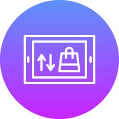 Poster - ECommerce Tablet Icon