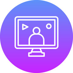 Poster - User Live Streaming Icon