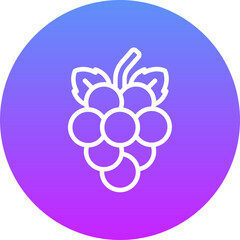 Sticker - Grapes Icon