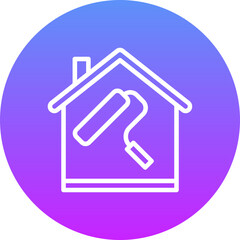 Sticker - House Repair Icon