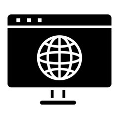 Poster - Computer Website Icon of Web Hosting iconset.