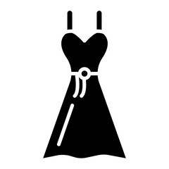 Sticker - Wedding Female Dress Icon of Wedding iconset.