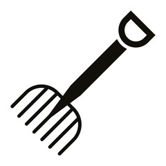 Poster - Rake Icon of Village iconset.