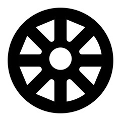 Sticker - Wheel Icon of Car Repair iconset.