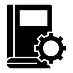 Poster - Book Settings Icon of Library iconset.