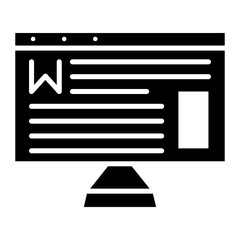 Canvas Print - Wikipedia Icon of Productivity iconset.