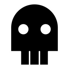 Sticker - Skull Icon of Funeral iconset.