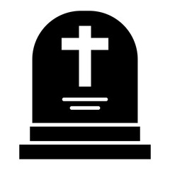 Sticker - Tomb Icon of Funeral iconset.