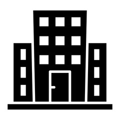 Canvas Print - Building Icon of Real Estate iconset.