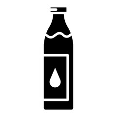 Sticker - Milk Bottle Icon of Morning and Breakfast iconset.