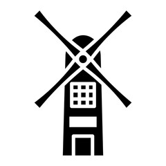 Sticker - Windmills Icon of Nuclear Energy iconset.