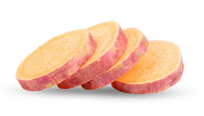 Canvas Print - yams potato on transparent png