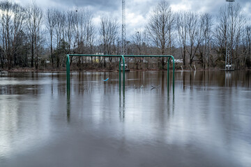 Wall Mural - historic flooding