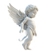 Cute cupid angel, 3d style, Illustration for Valentine's Day festival.