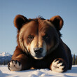 © Татьяна Титова - Funny cute teddy bear.