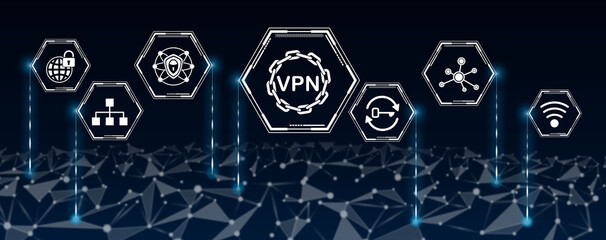 Poster - Concept of vpn