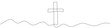 Continuous editable line drawing of christian cross. Christian cross icon in one line.