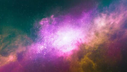 Wall Mural - colorful space galaxy cloud nebula stary night cosmos universe science astronomy supernova background wallpaper