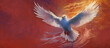 Pentecost. Holy Spirit. Watercolor