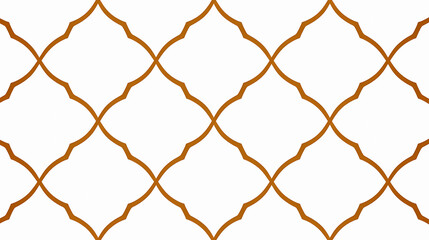 Elegant gold line geometric pattern seamless wallpaper. repeating golden texture background. endless decorative texture.gold and white decorative element.