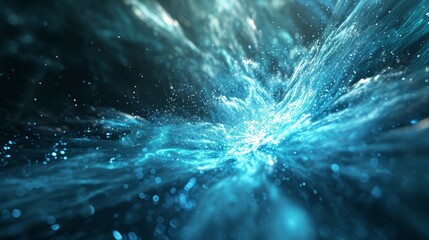 Poster - Futuristic technology innovation background. AI