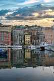 Fototapeta Londyn - Corsica, Bastia, the harbor in summer
