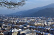 canvas print picture - Der Osten von Freiburg im Winter