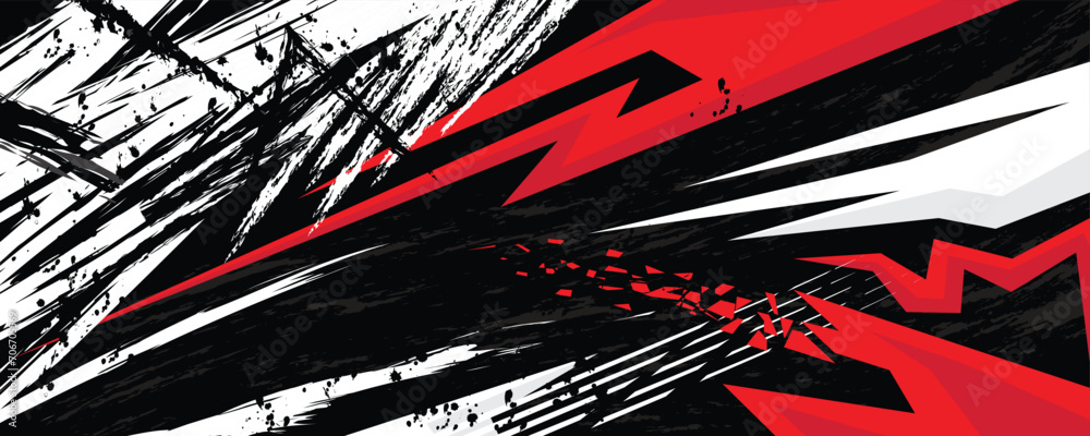 Graphic abstract design of racing background. Racing, rally. Stock ...