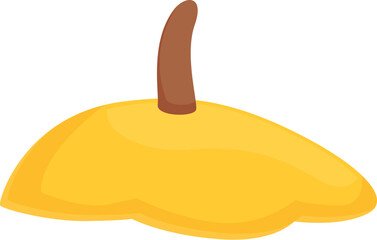 Poster - apple fruit garbage icon cartoon vector. waste sorting. pet can food
