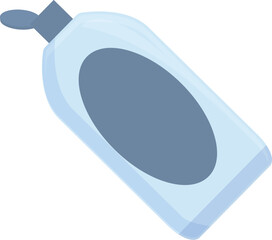 Poster - plastic bottle cleaner icon cartoon vector. waste sorting. separation ecology